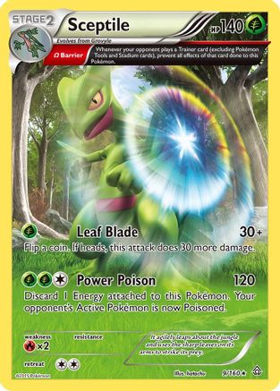 Sceptile (Omega) 009/160 - XY Primal Clash Holofoil