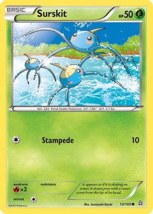 Surskit 013/160 - XY Primal Clash