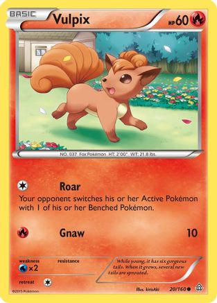 Vulpix 020/160 - XY Primal Clash