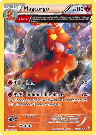Magcargo (Omega) 024/160 - XY Primal Clash