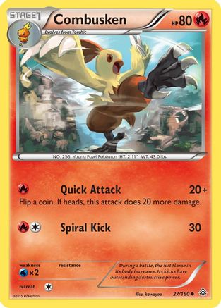 Combusken 027/160 - XY Primal Clash