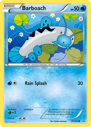 Barboach 039/160 - XY Primal Clash Reverse Holofoil