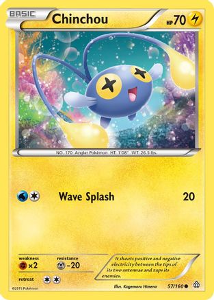 Chinchou 057/160 - XY Primal Clash