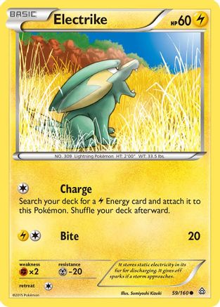 Electrike 059/160 - XY Primal Clash