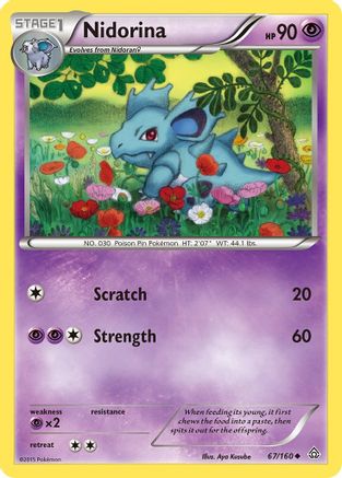 Nidorina 067/160 - XY Primal Clash
