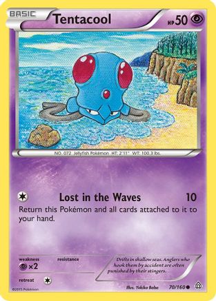 Tentacool 070/160 - XY Primal Clash Reverse Holofoil