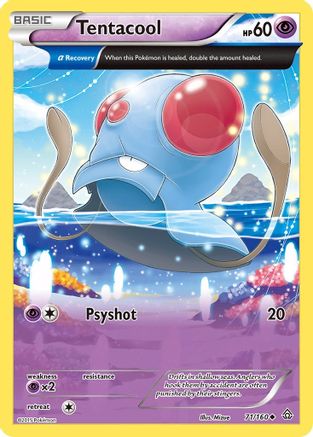 Tentacool (Alpha) 071/160 - XY Primal Clash