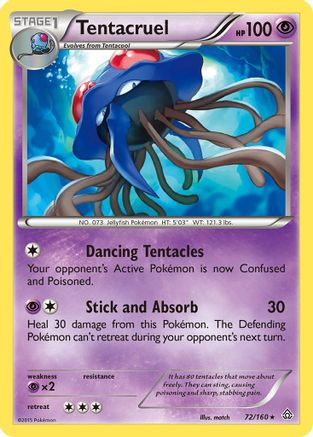 Tentacruel 072/160 - XY Primal Clash