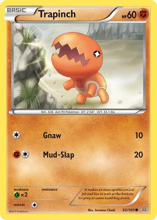 Trapinch 082/160 - XY Primal Clash Reverse Holofoil
