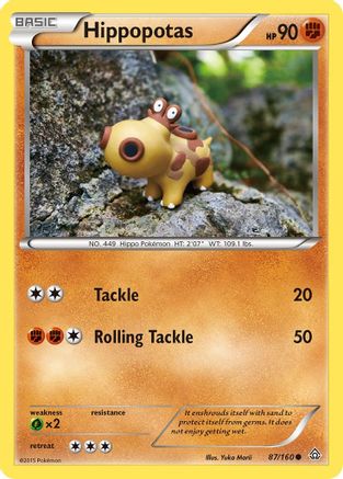 Hippopotas 087/160 - XY Primal Clash