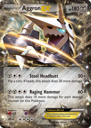 Aggron EX 093/160 - XY Primal Clash Holofoil