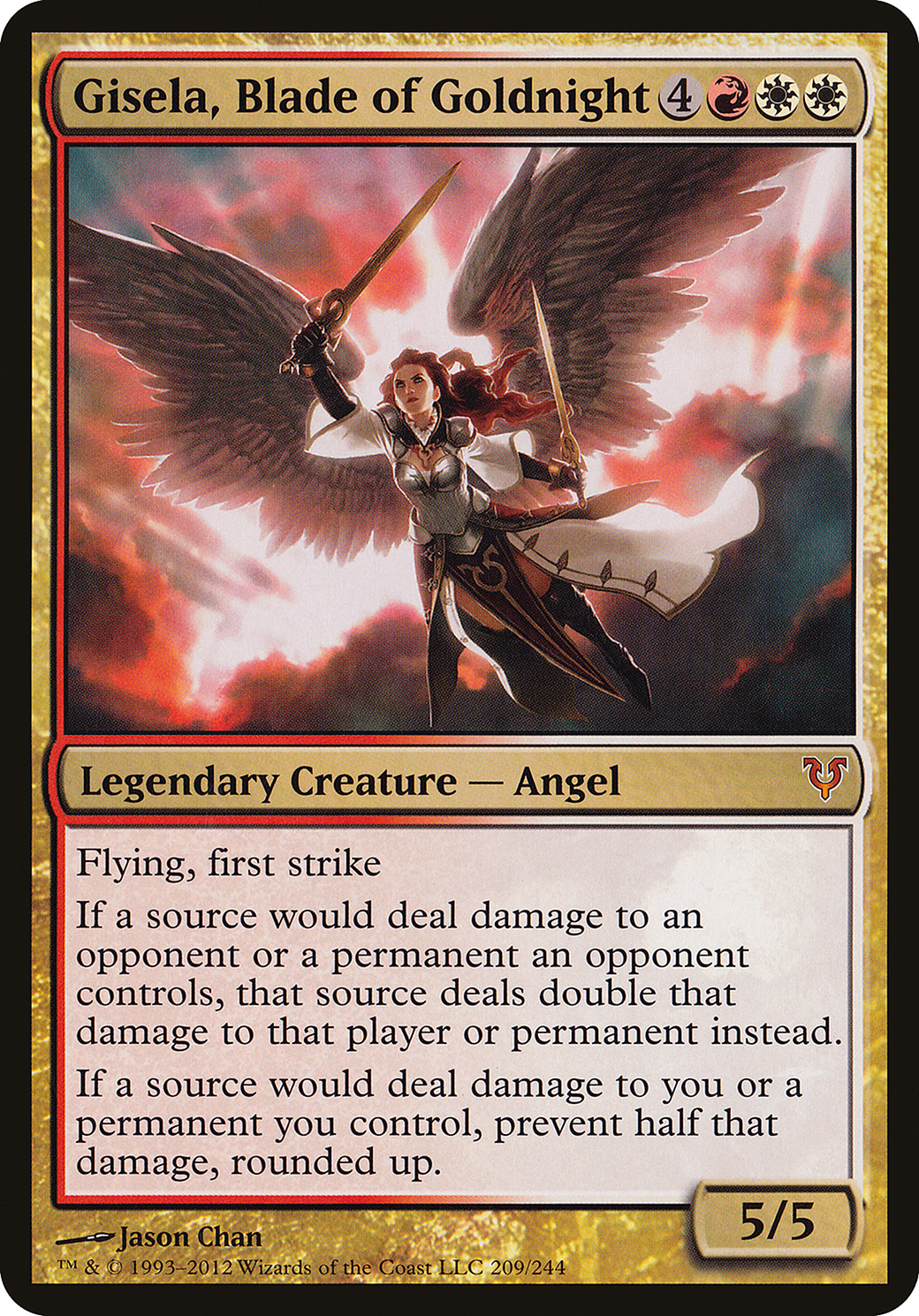 Gisela, Blade of Goldnight (OVER-209) - Open the Helvault