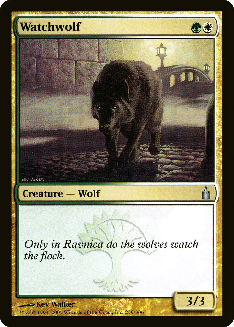 Watchwolf (RAV-239) - Ravnica: City of Guilds Foil