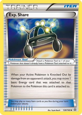 Exp. Share 128/160 - XY Primal Clash