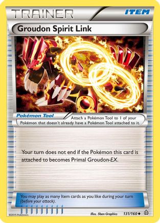 Groudon Spirit Link 131/160 - XY Primal Clash