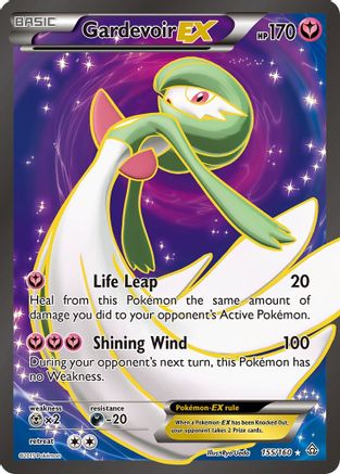 Gardevoir EX (Full Art) 155/160 - XY Primal Clash Holofoil