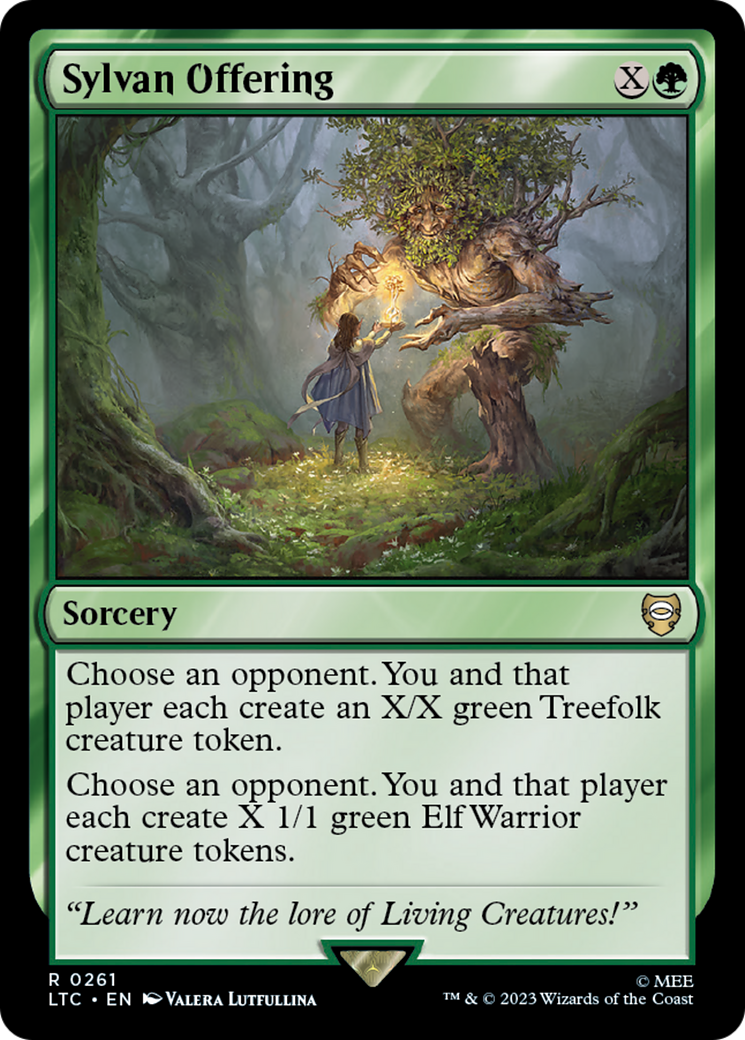 Sylvan Offering (LTC-261) - Tales of Middle-earth Commander