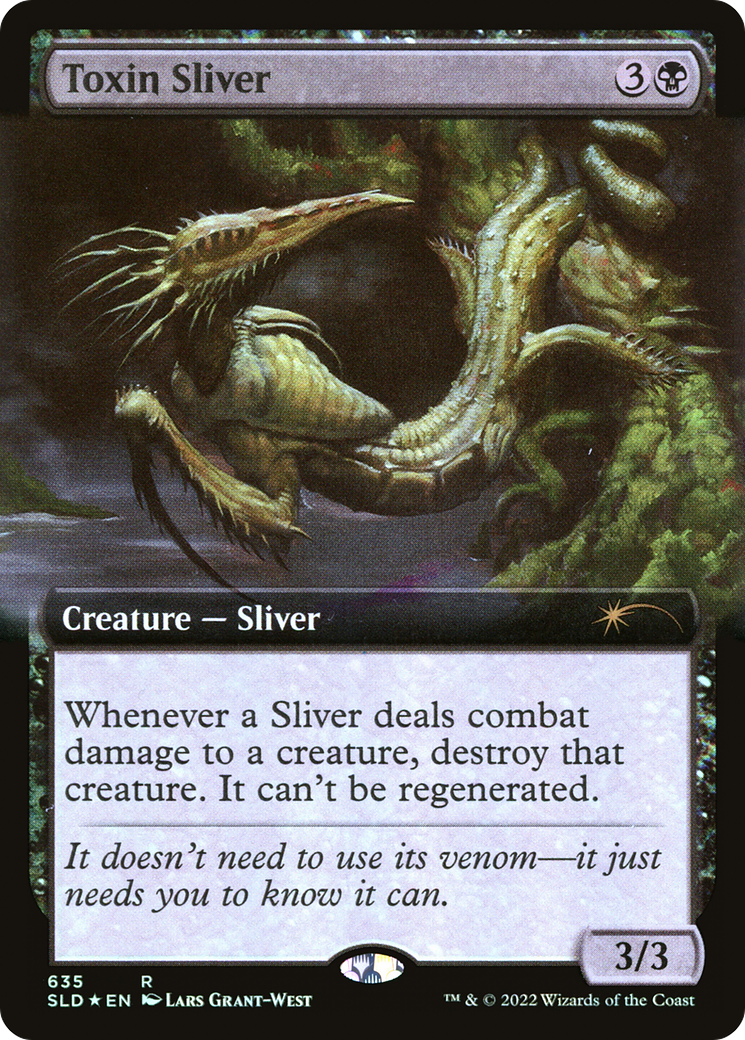 Toxin Sliver (SLD-635) - Secret Lair Drop: (Extended Art) Foil