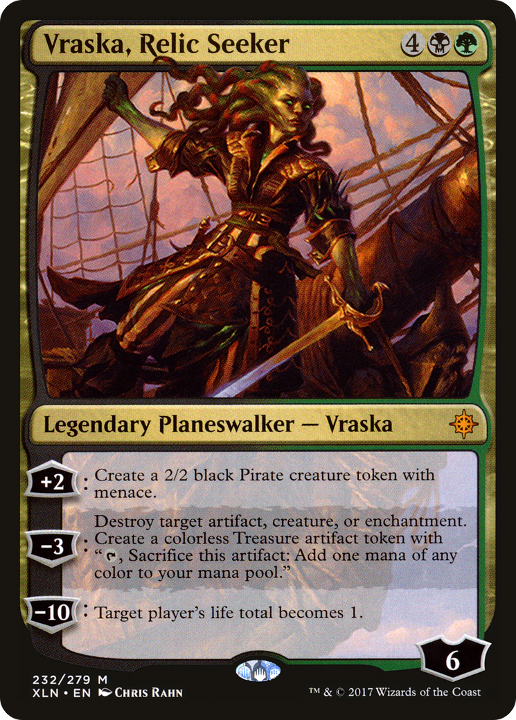 Vraska, Relic Seeker (XLN-232) - Ixalan Foil