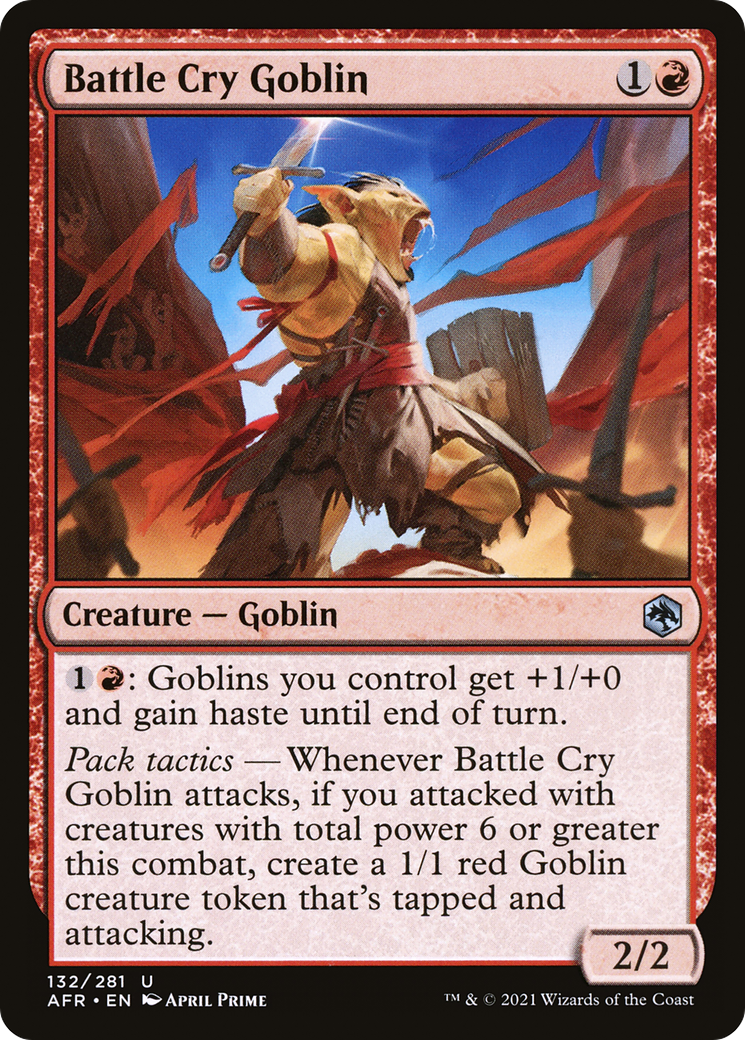 Battle Cry Goblin (AFR-132) - Adventures in the Forgotten Realms