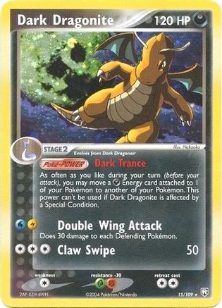 Dark Dragonite (EX Team Rocket Returns) 015/109 - Deck Exclusives Holofoil