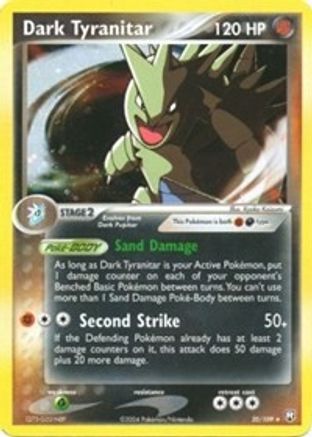Dark Tyranitar (EX Team Rocket Returns) 020/109 - Deck Exclusives Holofoil