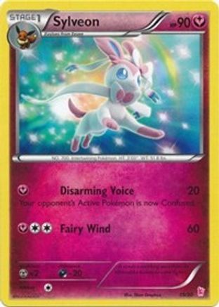 Sylveon (#Non-Holo) 015 - XY Trainer Kit Sylveon & Noivern