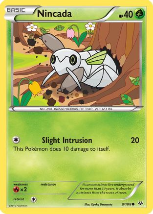 Nincada 009/108 - XY Roaring Skies