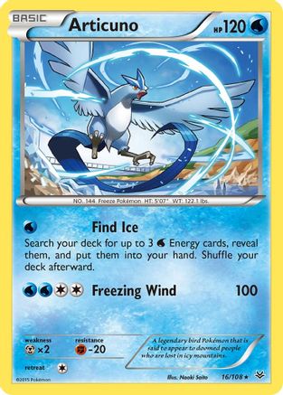 Articuno 016/108 - XY Roaring Skies