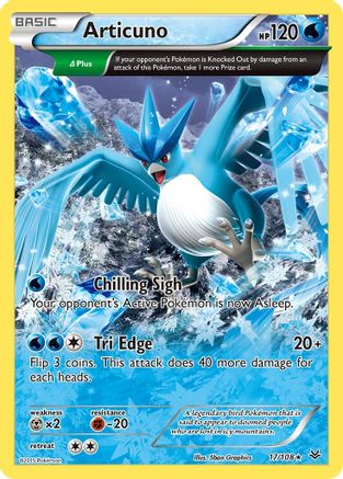 Articuno (Delta) 017/108 - XY Roaring Skies