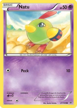 Natu 027/108 - XY Roaring Skies