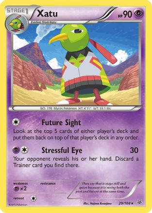 Xatu 029/108 - XY Roaring Skies