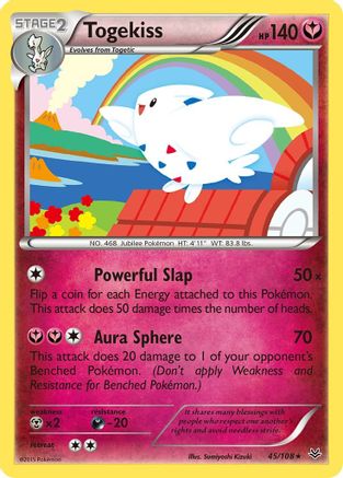 Togekiss 045/108 - XY Roaring Skies