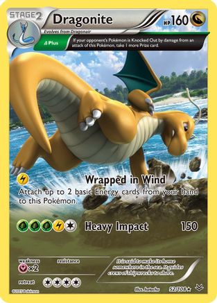 Dragonite (Delta) 052/108 - XY Roaring Skies Holofoil