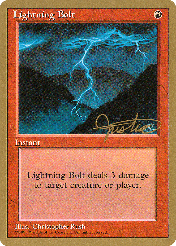 Lightning Bolt (WCD-) - Pro Tour Collector Set