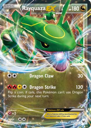 Rayquaza EX 060/108 - XY Roaring Skies Holofoil