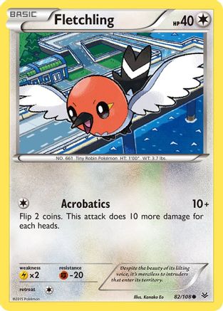Fletchling 082/108 - XY Roaring Skies