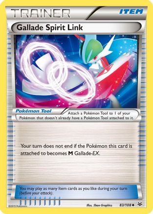Gallade Spirit Link 083/108 - XY Roaring Skies