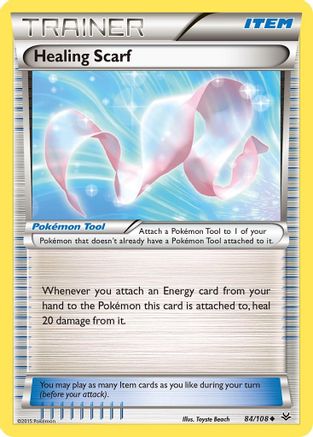 Healing Scarf 084/108 - XY Roaring Skies Reverse Holofoil