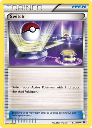 Switch 091/108 - XY Roaring Skies