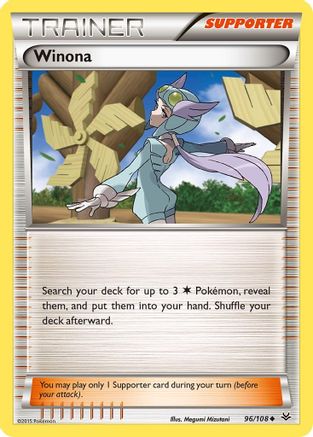 Winona 096/108 - XY Roaring Skies Reverse Holofoil