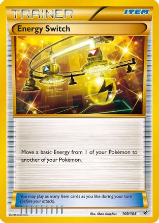 Energy Switch 109/108 - XY Roaring Skies Holofoil