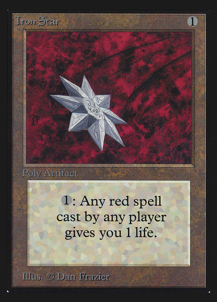 Iron Star (IED-) - Intl. Collectors' Edition