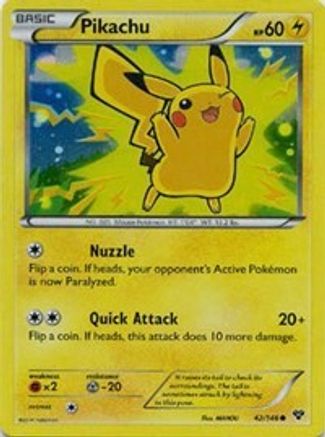 Pikachu (2014 Movie Promo) 042/146 - Miscellaneous Cards & Products Holofoil