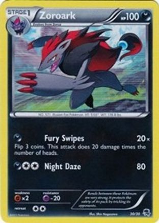 Zoroark (#Non-Holo) 017 - BW Trainer Kit Excadrill & Zoroark
