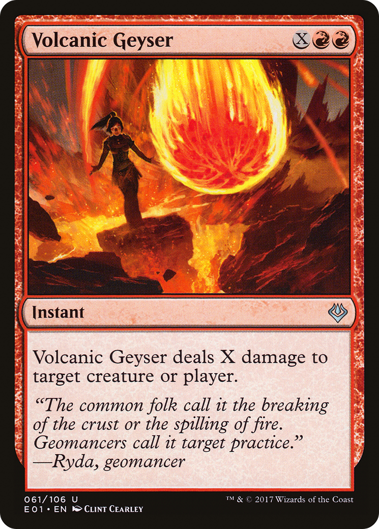 Volcanic Geyser (AC2-061) - Archenemy: Nicol Bolas