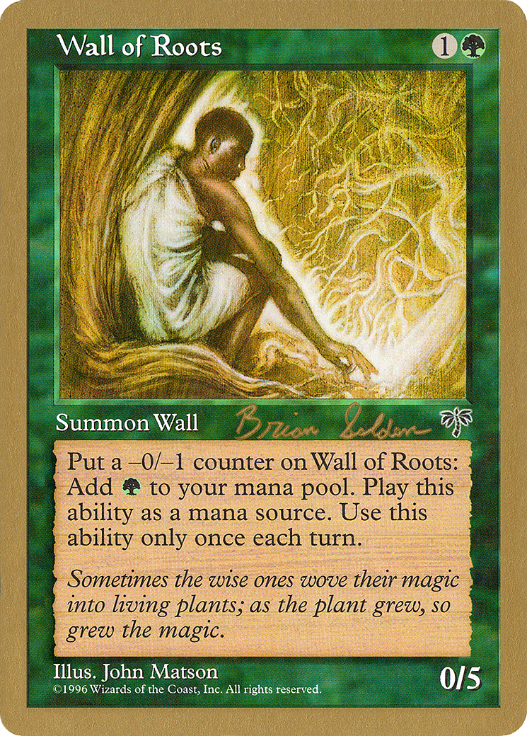 Wall of Roots (WCD-BS253) - World Championship Decks 1998