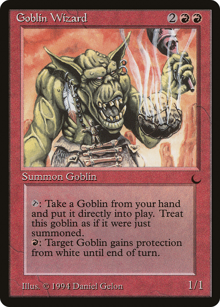 Goblin Wizard (DRK-) - The Dark