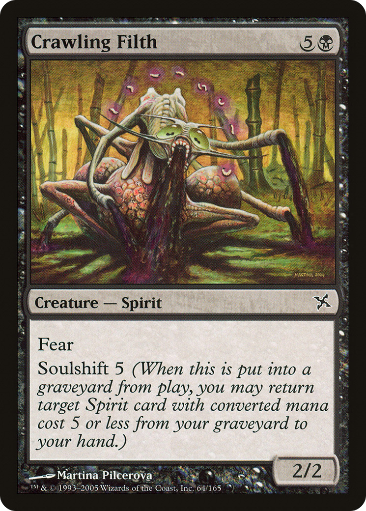 Crawling Filth (BOK-064) - Betrayers of Kamigawa