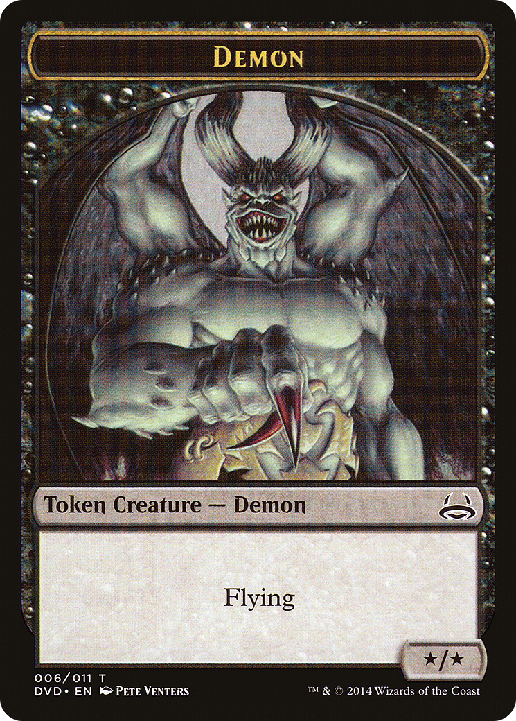 Demon (DD3-006) - Duel Decks Anthology: Divine vs. Demonic Tokens